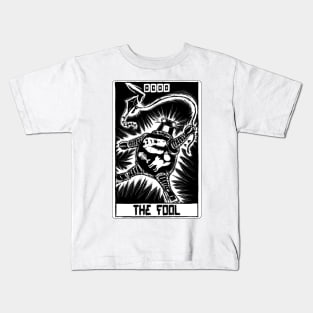 Robo Tarot: The Fool v1 Kids T-Shirt